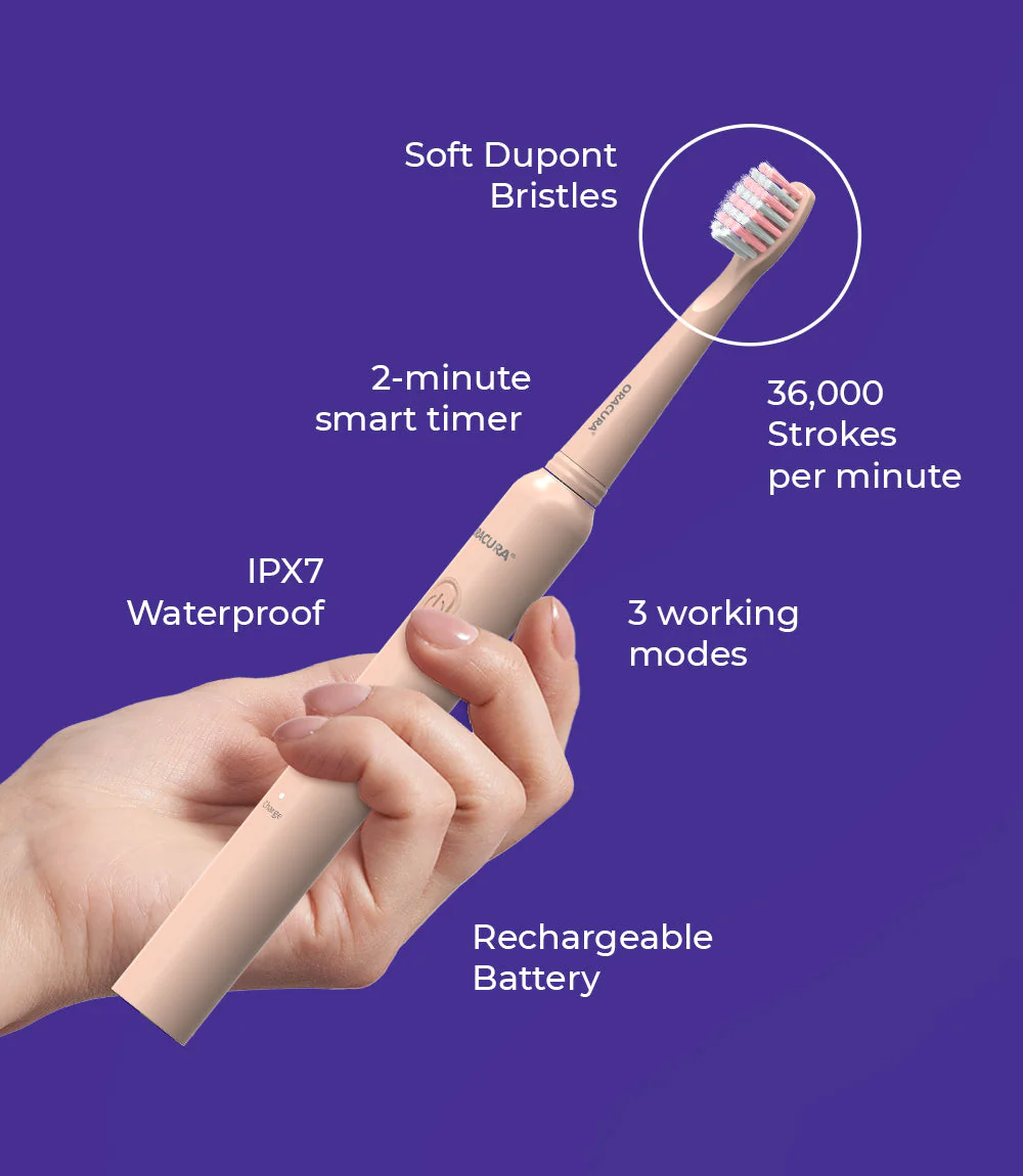 SB200 Sonic Lite Electric Rechargeable Toothbrush - Image 14