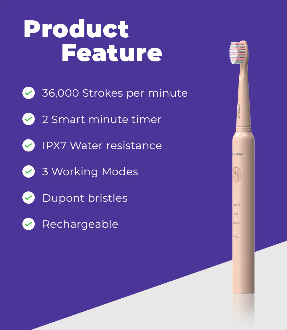 SB200 Sonic Lite Electric Rechargeable Toothbrush - Image 17