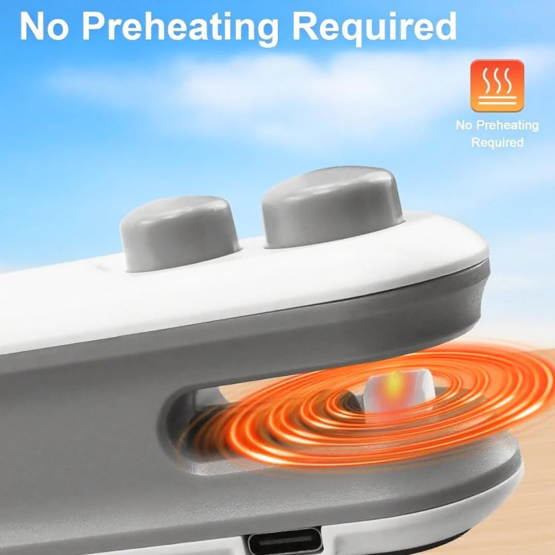 Sealy: 2-in-1 Mini Bag Sealer & Cutter, USB-C Rechargeable Portable Handheld Food Storage Sealing Machine for Snacks, Chips & Plastic Packets - Image 3