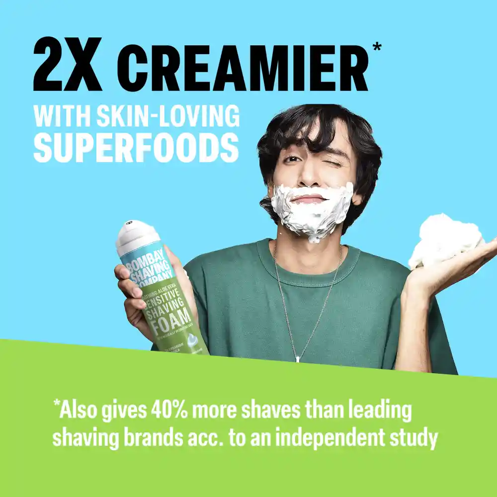 Sensitive Shaving Foam, 50g - Image 3
