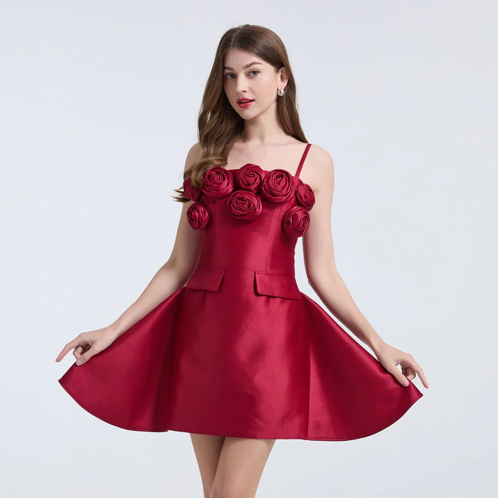 Serena Rose Dress - Image 3