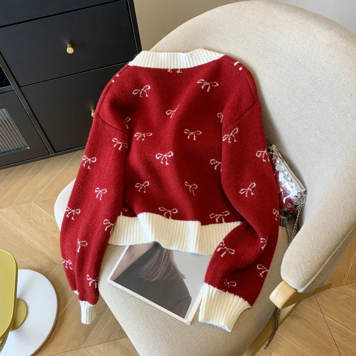 Serra Bowknot Sweater - Image 10