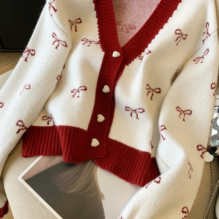 Serra Bowknot Sweater - Image 4