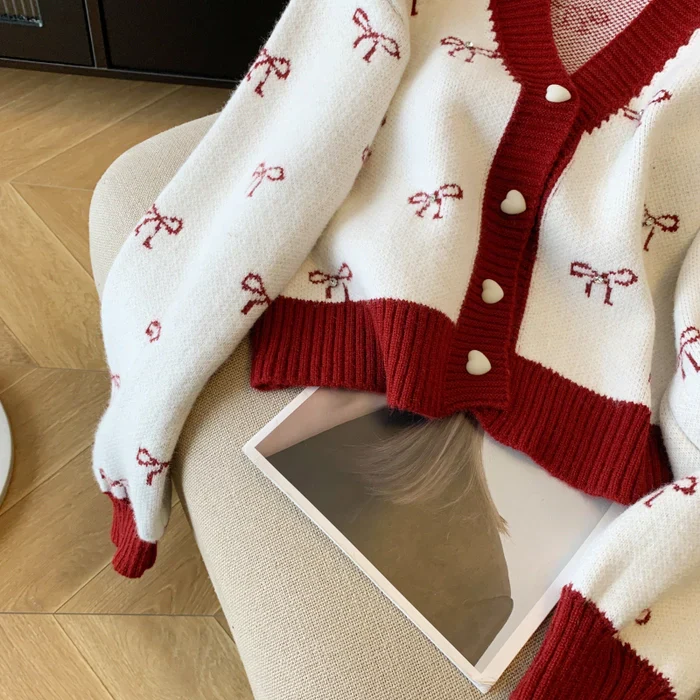 Serra Bowknot Sweater - Image 5