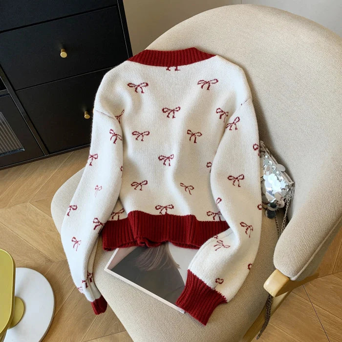 Serra Bowknot Sweater - Image 6