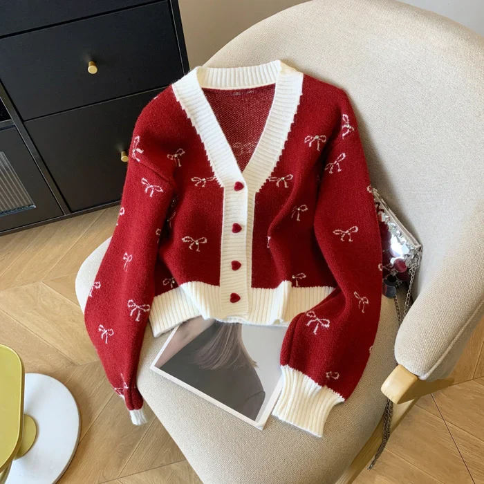 Serra Bowknot Sweater - Image 7