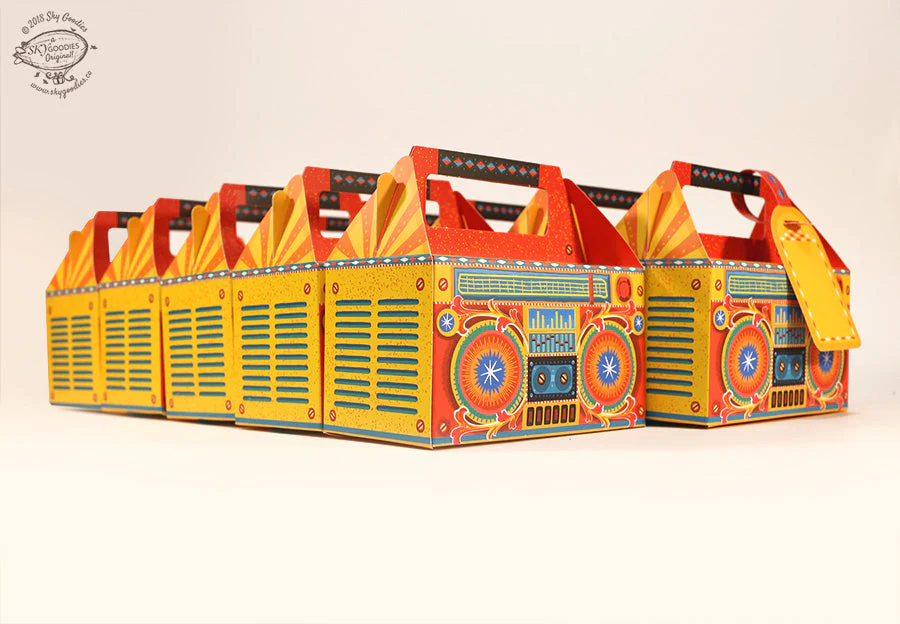Set of 10 Boombox Gift Boxes - Image 2
