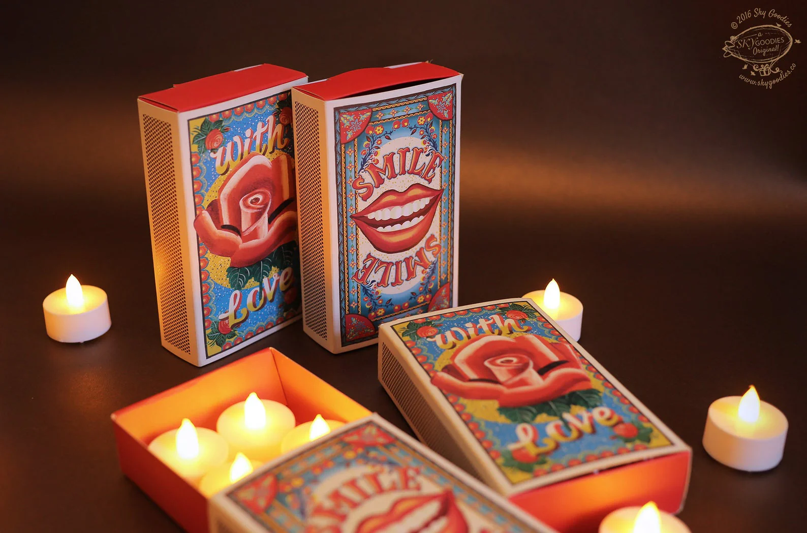 Set of 10 'With Love' Matchbox Gift Boxes - Image 4