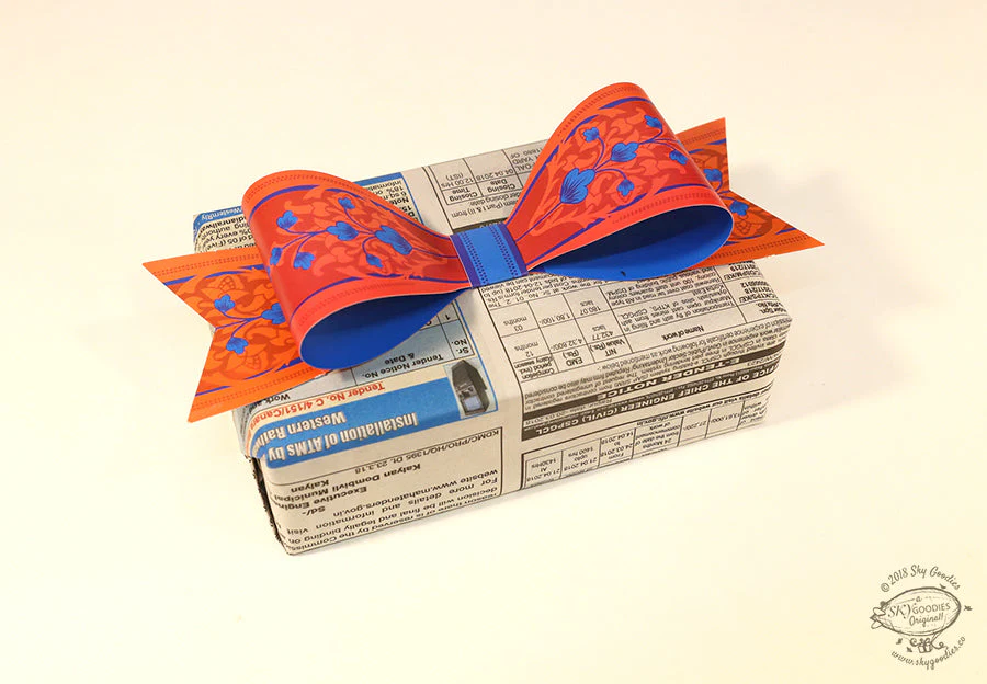 Set of 12 Paper Bows for Gifts - Image 5