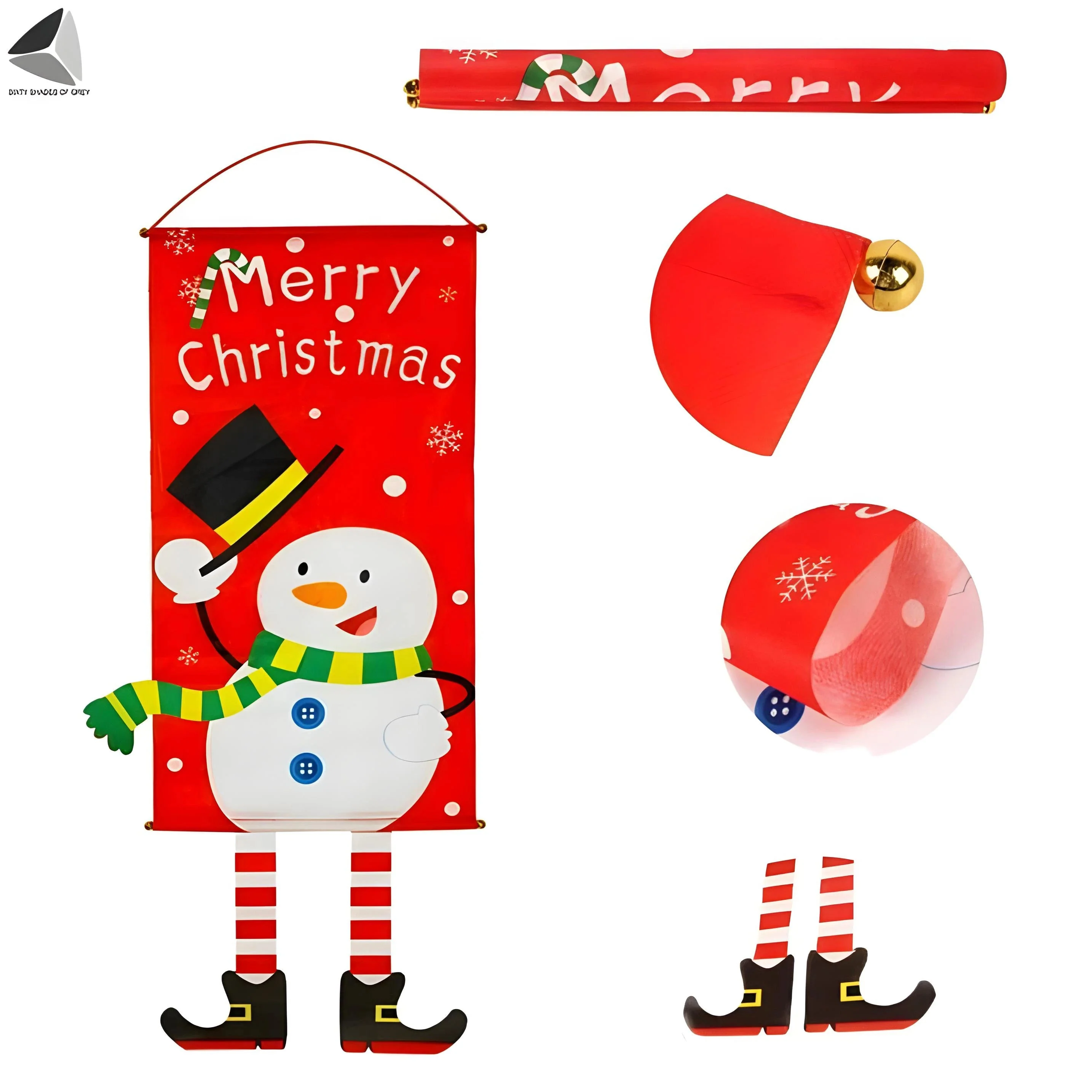 set of 3 christmas banner for decoration - Image 9