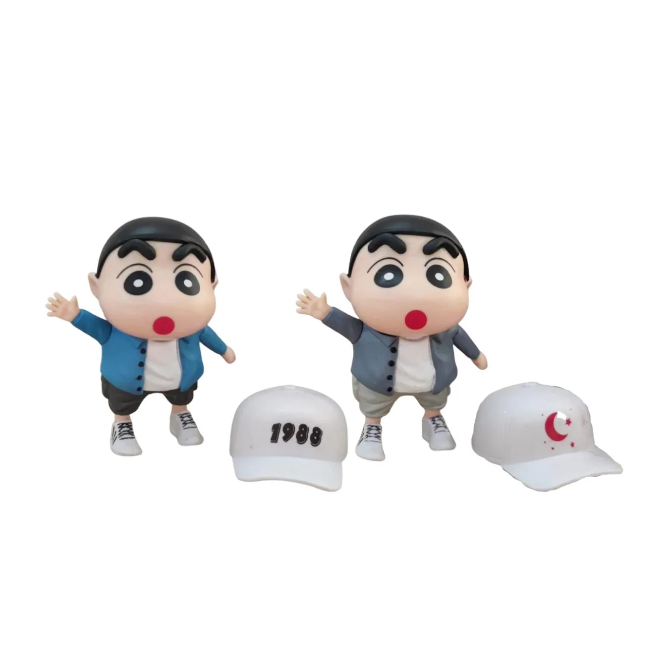 Shin-Chan Wearing Caps - Set of 2 - Image 3