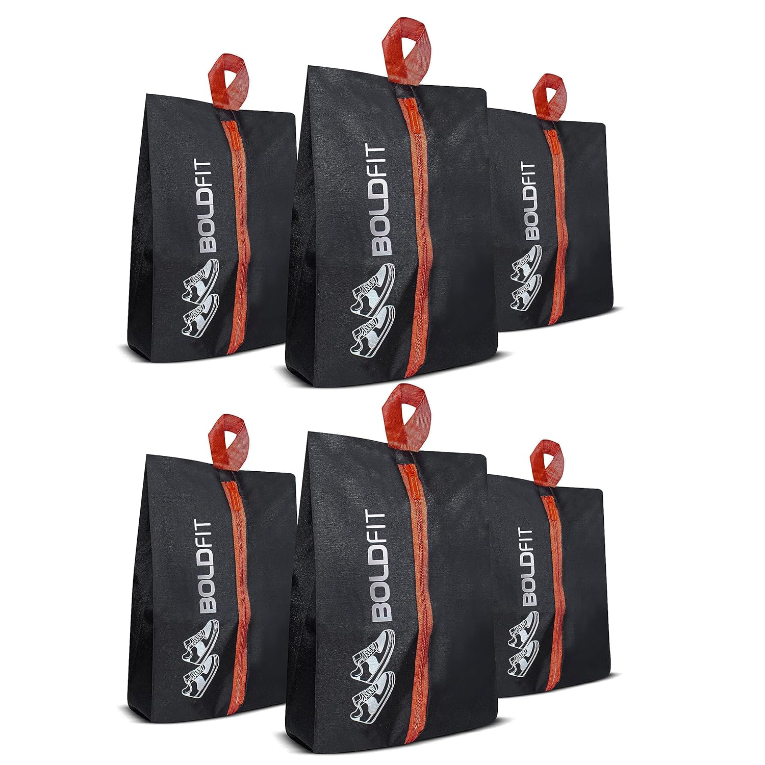 Shoe Bag with Zipper - Set of 3 - Image 4
