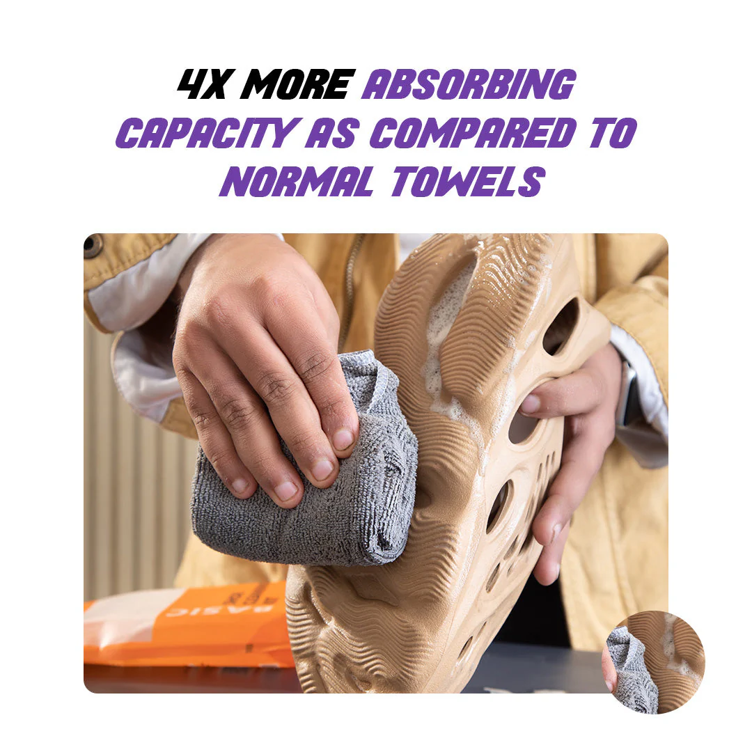 Shoe Cleaning Microfiber Towel - Image 4