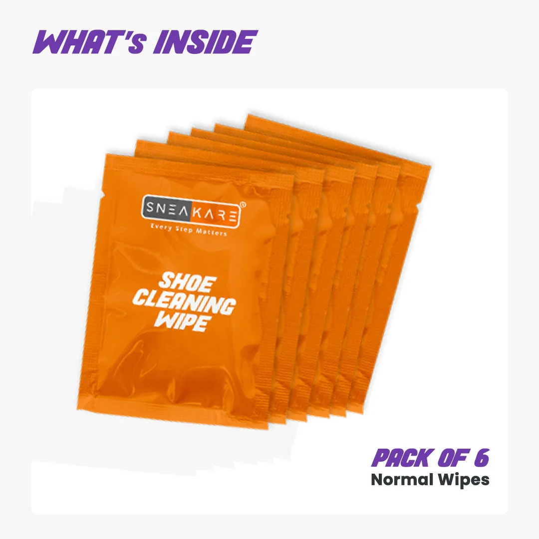 Shoe Cleaning Wipes | Sneaker Wipes (Pack of 6) - Image 4