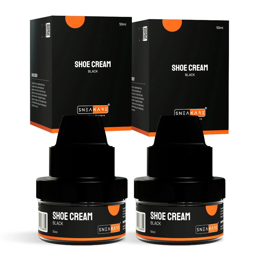 Shoe Cream with Built-In Applicator (Black 50ml) - Image 22