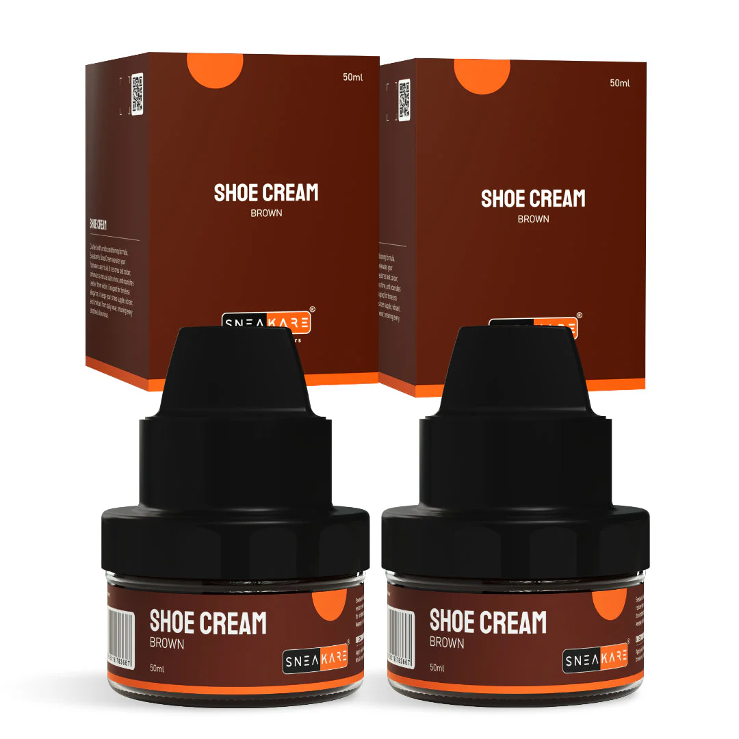 Shoe Cream with Built-In Applicator (Brown 50ml) - Image 16