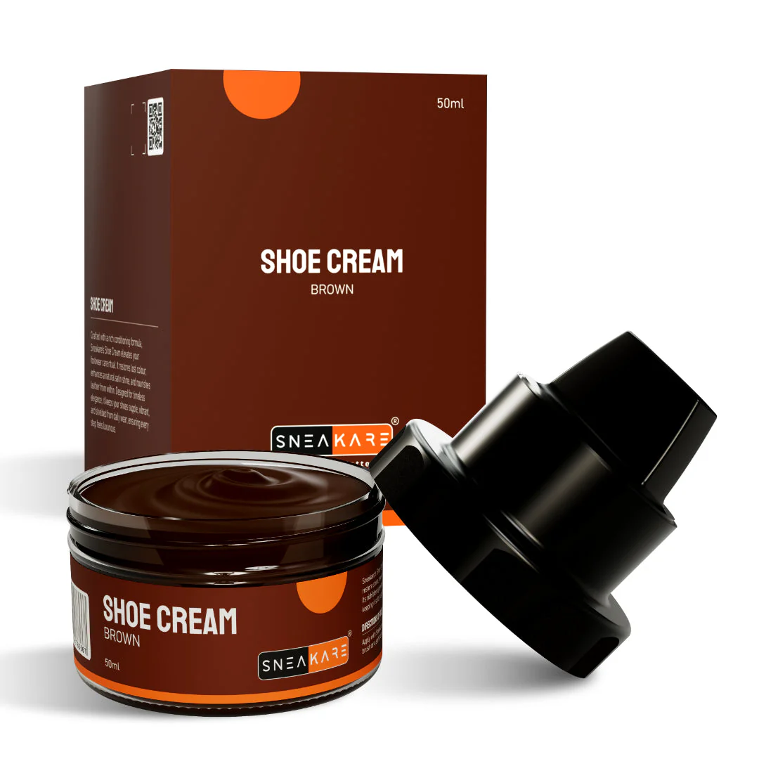Shoe Cream with Built-In Applicator (Brown 50ml) - Image 26