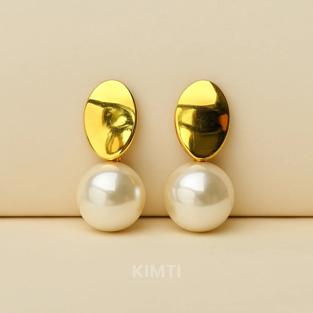 Shopaholic's Fav Pearls Drop Earring