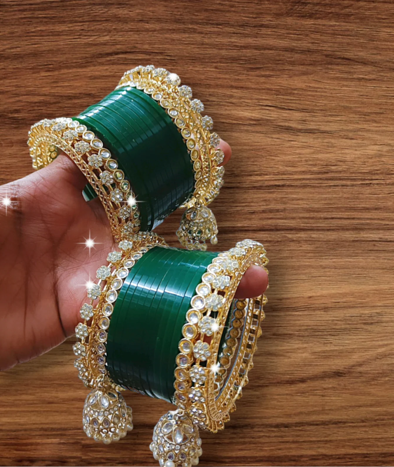 SHORT JHUMKI PUNJABI CHOODA - Image 7