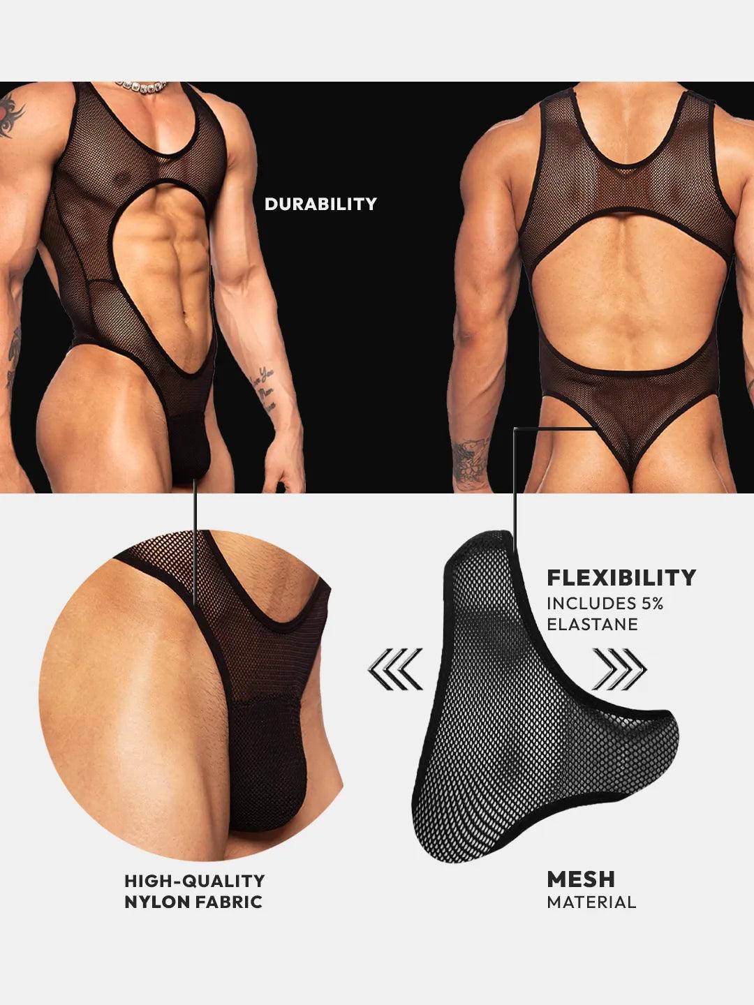 ShowAbs Bodysuit /Black - Image 5