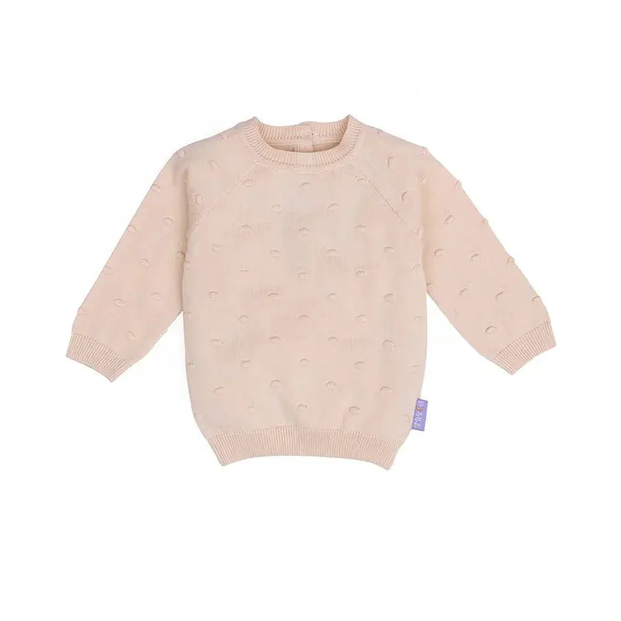 Showering Love Unisex Baby Boy Jumper Set (Knitted Pullover-Pyjama Set) - Image 3