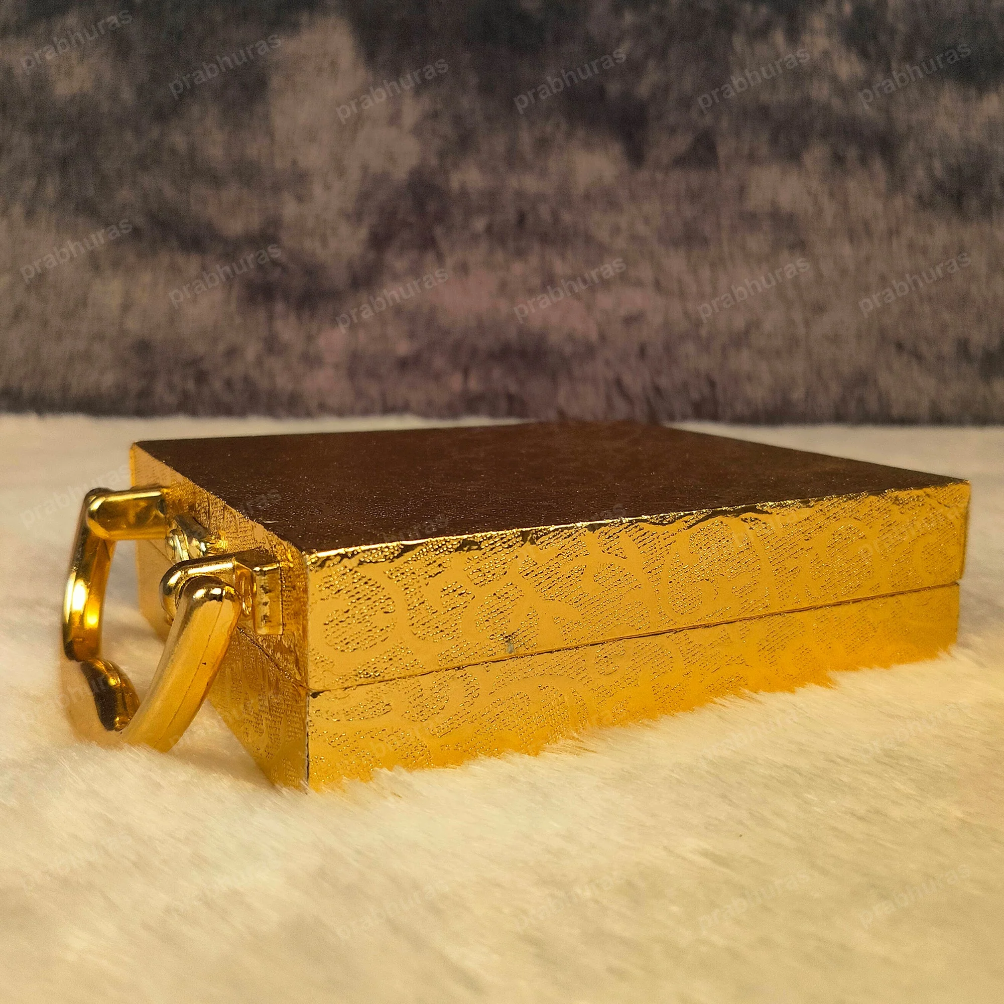 Shree Ganesh ji With Attachi Gift Box Gold Coated - Image 8