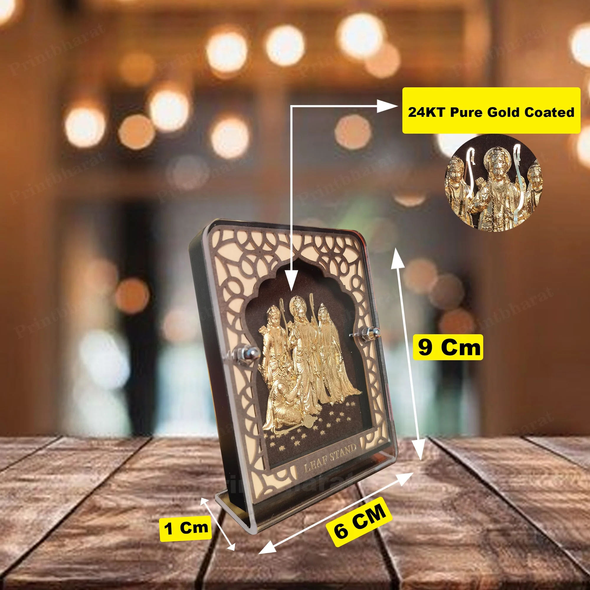 Shree Ram Gold Leaf With Pen - Image 7