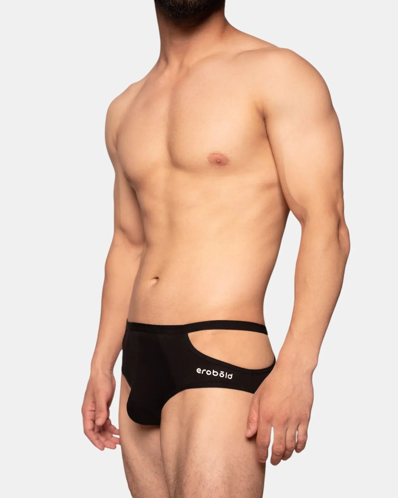 Side Slits Brief /Black - Image 4