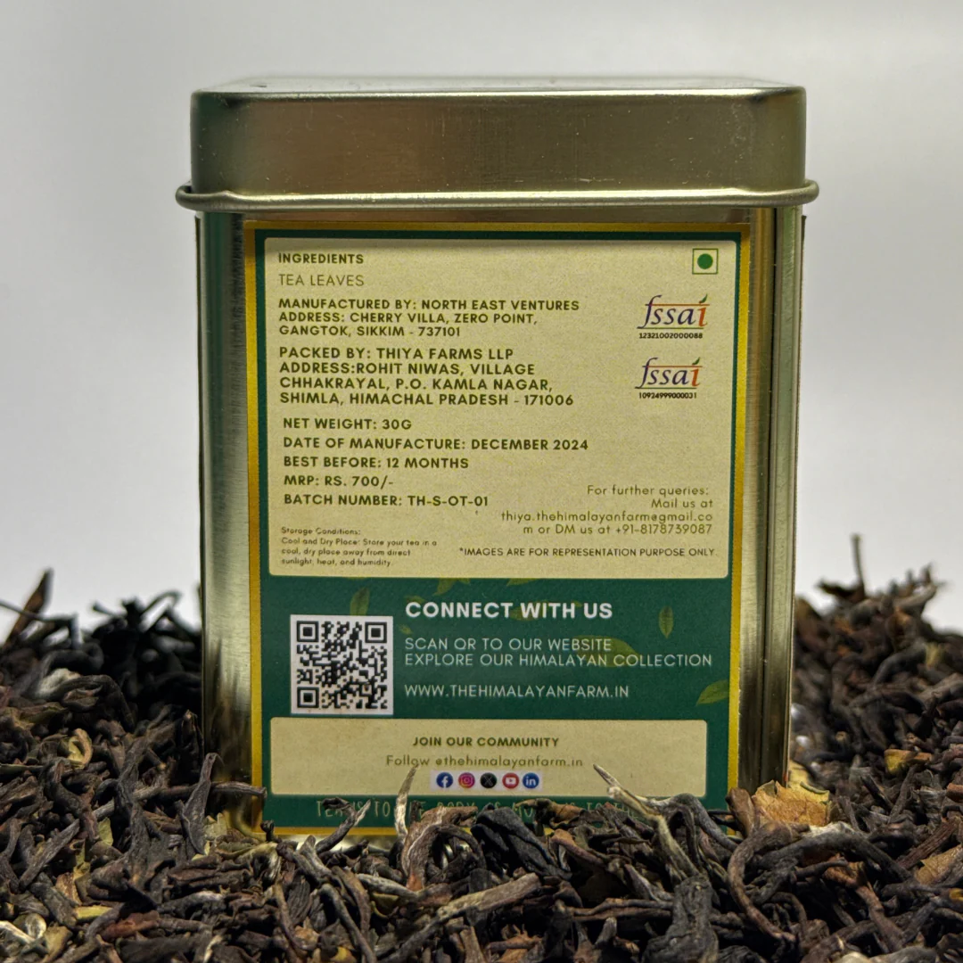 Sikkim Oolong Tea | Sikkim's Finest | 100% Pure GYA-MOOK SUEJA Oolong Tea - Image 2
