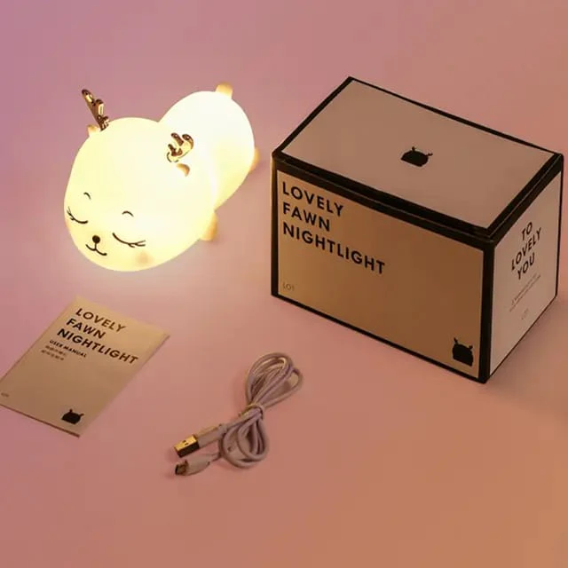 Silicone Deer Night Lamp - Image 3