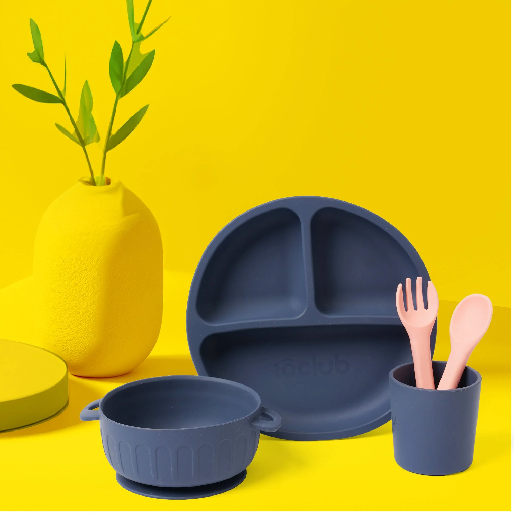 Silicone Kids Dining Gift Set - Image 2