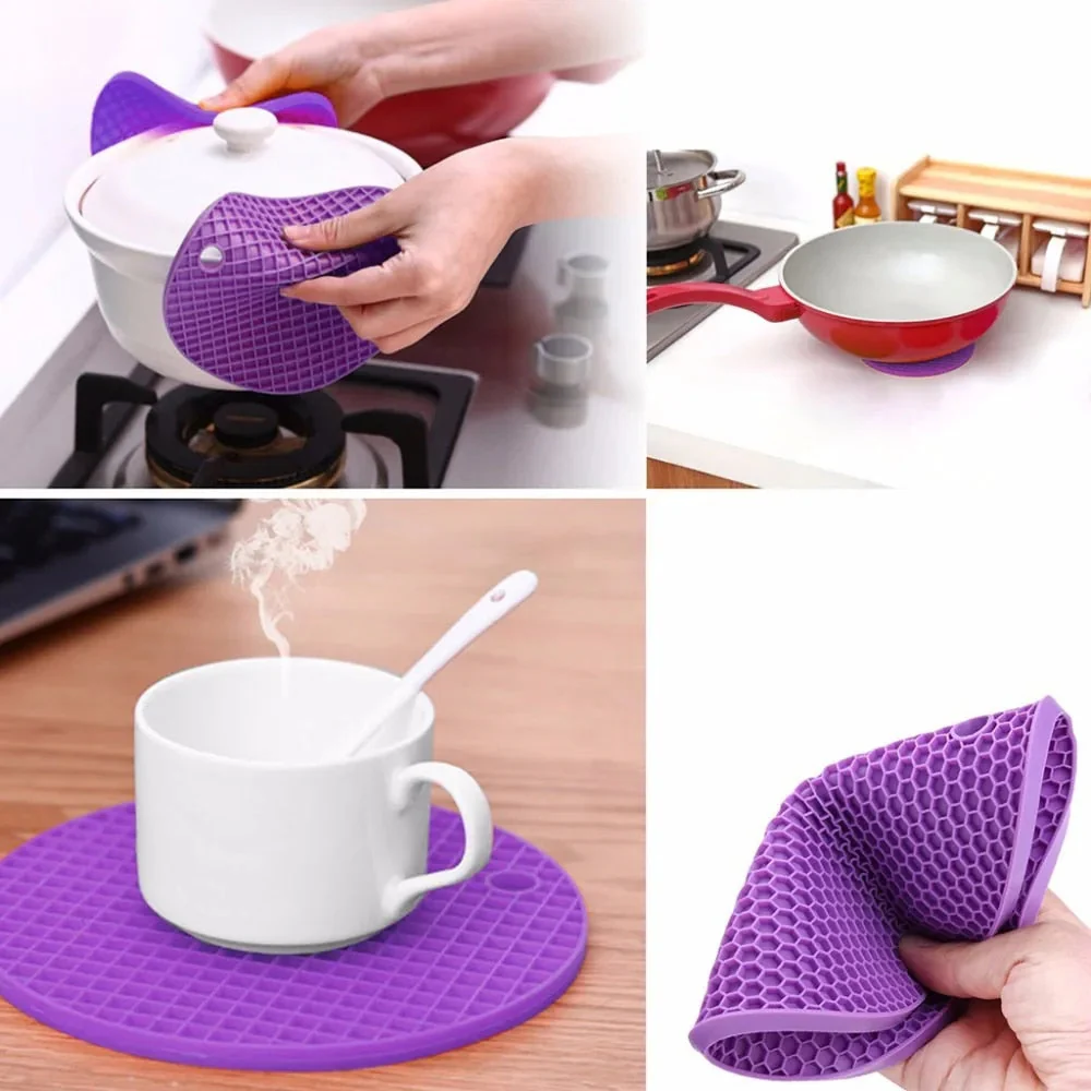 Silicone Multipurpose Trivet Mats - Image 9