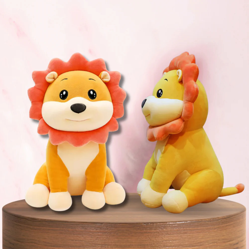 Sitting Lion Soft Toy : A Regal and Cozy Companion - Image 2