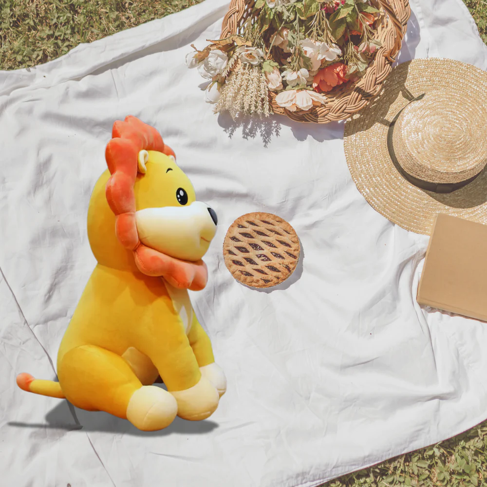 Sitting Lion Soft Toy : A Regal and Cozy Companion - Image 7
