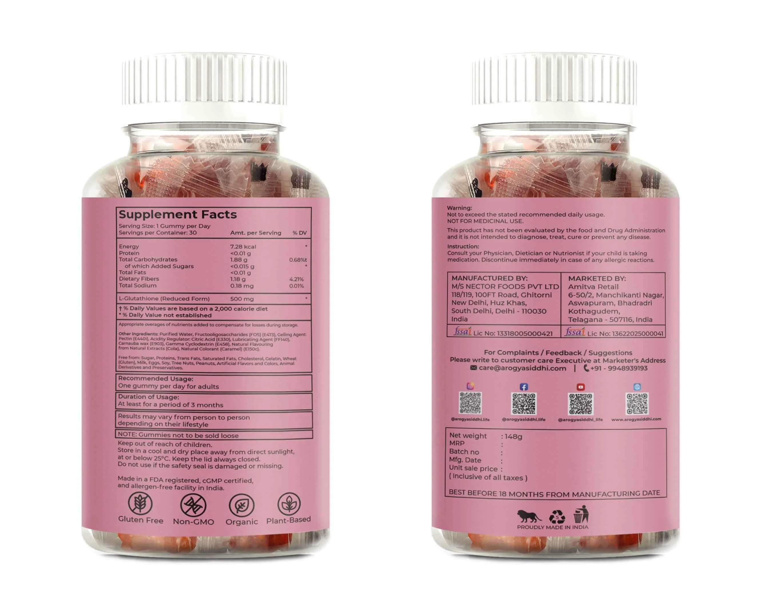 Skin Whitening Gummies with Glutathione for Radiant Skin - Image 7