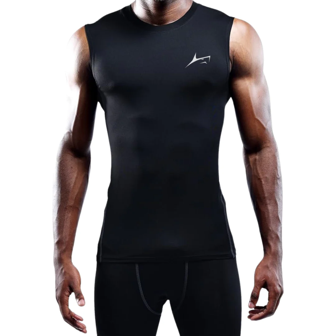 Sleeveless Compression Tank Top T-Shirt - Image 7