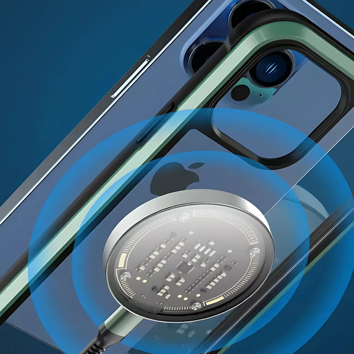 SlimQi: Super Slim Wireless Charging Pad Fast Qi Wireless Charger with Super Strong Magnets, Tempered Glass & Futuristic Design - Image 6