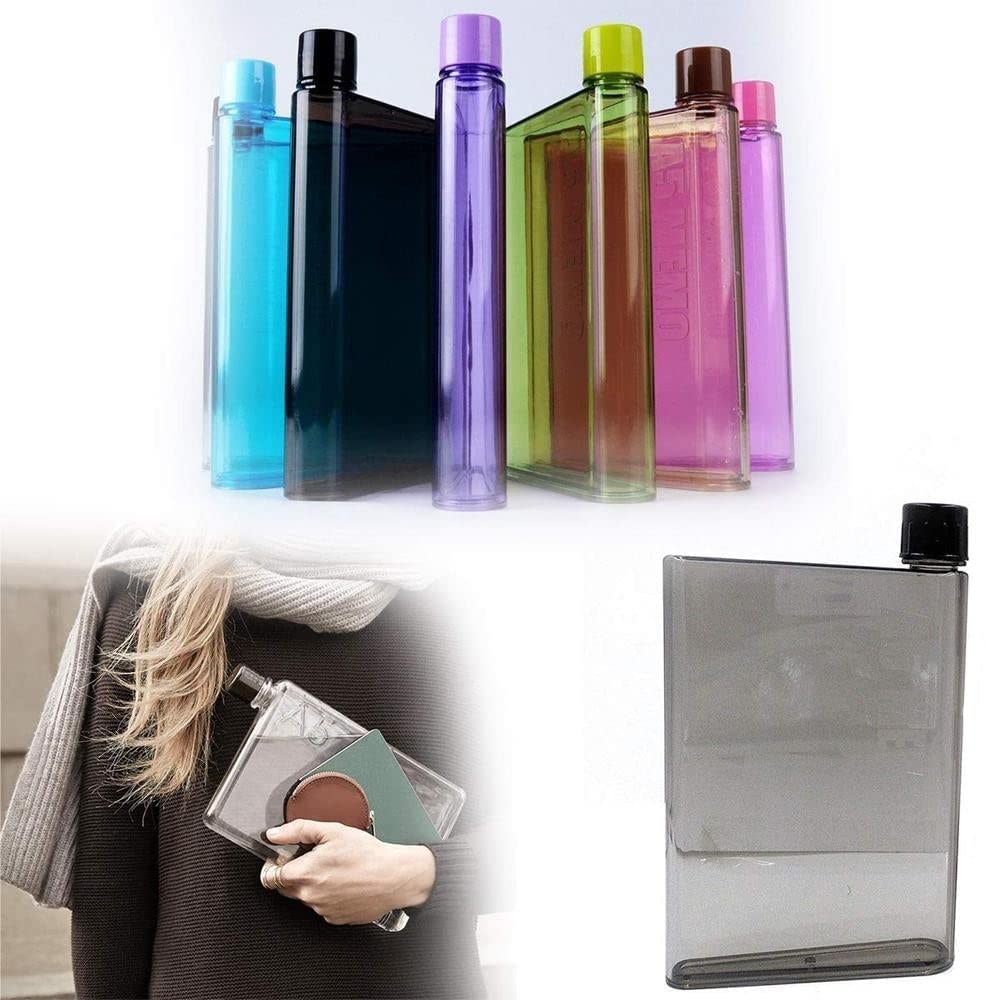 SlimSip: Ultra-Slim A5 Memo Bottle (420ml) – BPA-Free Flat Water Bottle for Easy Carry in Bags & Backpacks - Image 6