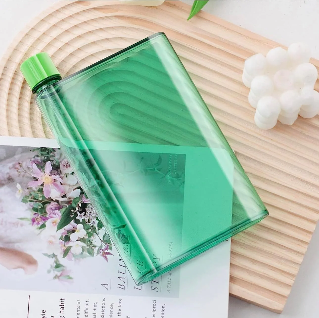 SlimSip: Ultra-Slim A5 Memo Bottle (420ml) – BPA-Free Flat Water Bottle for Easy Carry in Bags & Backpacks - Image 7