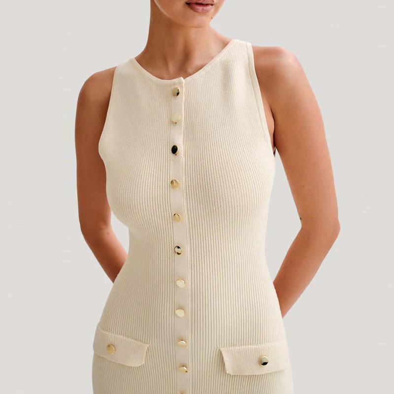 Sloane Knit Midi Dress - Image 9