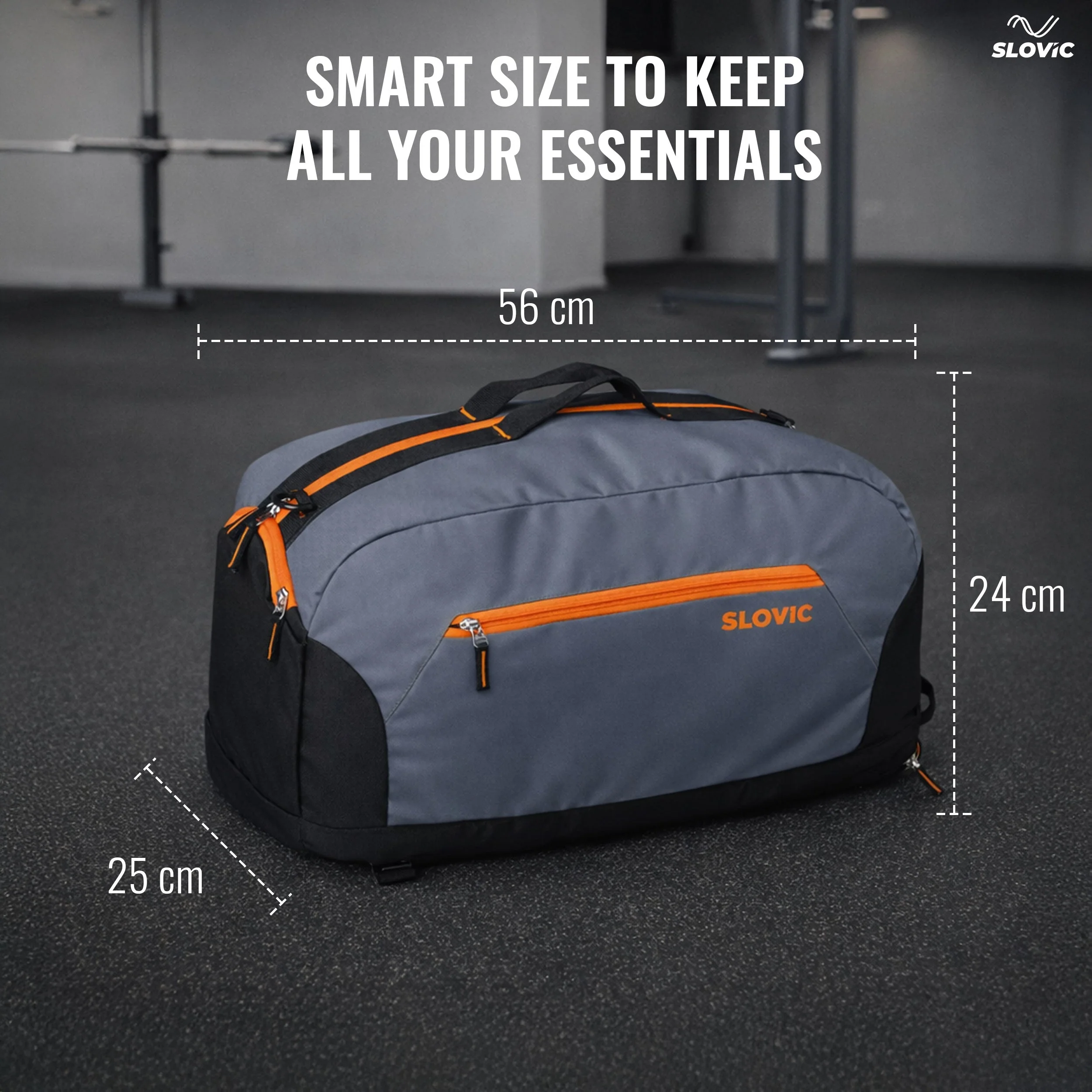 Slovic Gym Bag for Men - 33L - Image 5