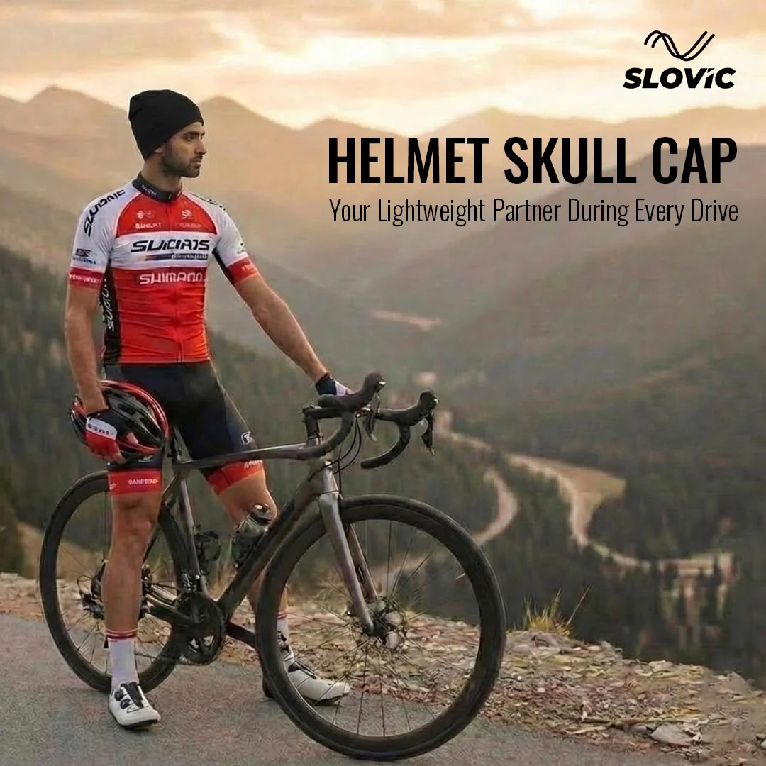 Slovic Helmet Skull Cap for Men - Pack of 1 - Image 2
