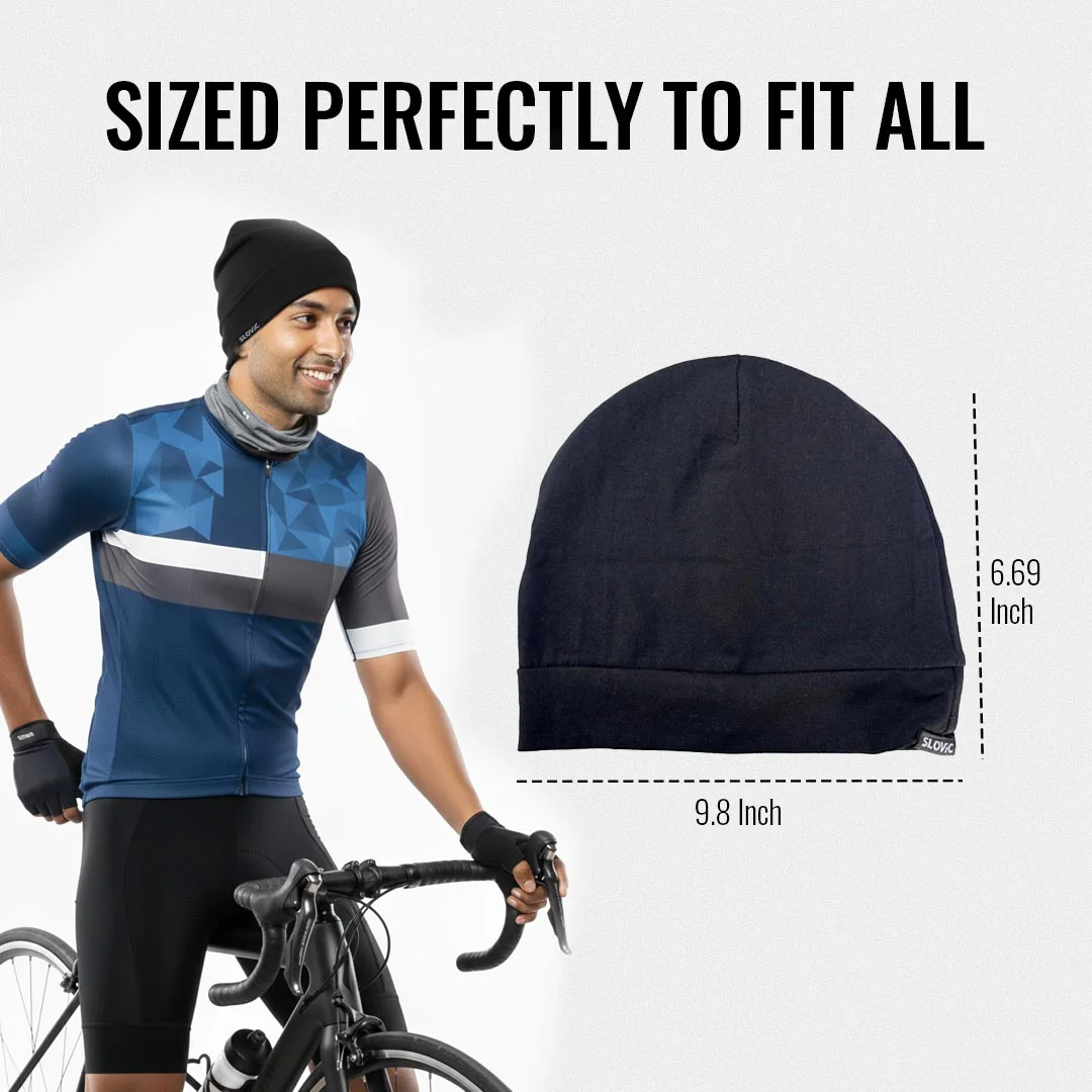 Slovic Helmet Skull Cap for Men - Pack of 1 - Image 5
