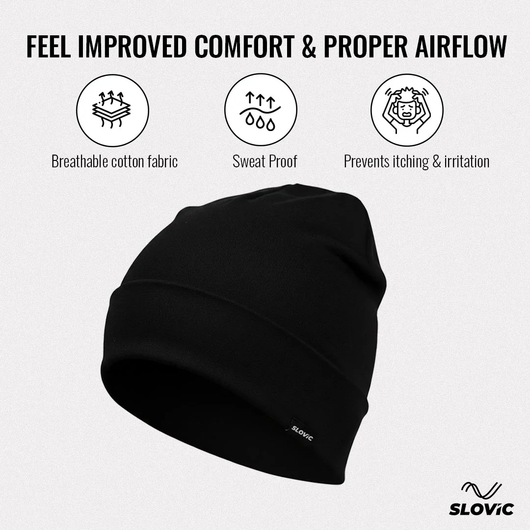 Slovic Helmet Skull Cap for Men - Pack of 2 - Image 4