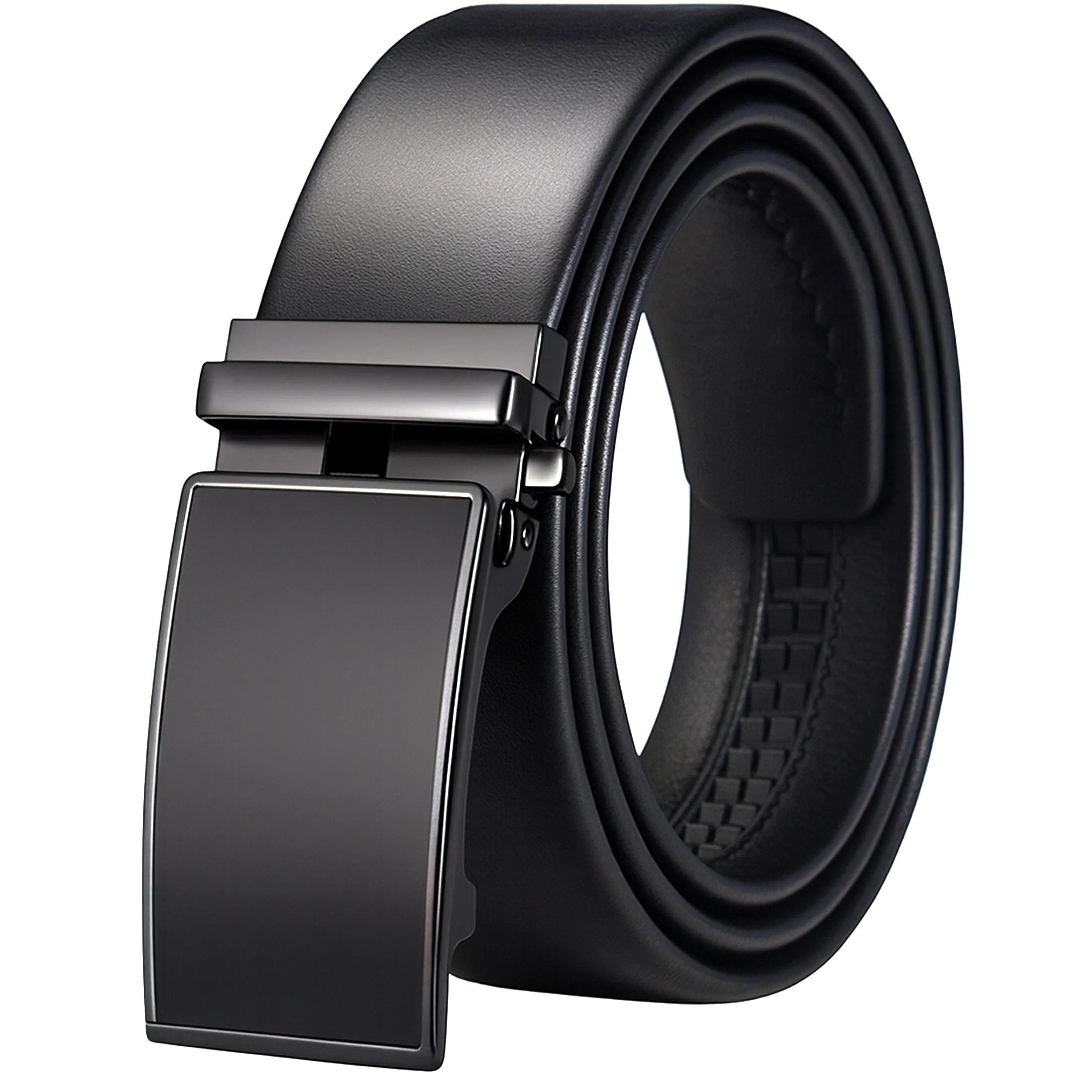 SLOVIC Leather Men Belts with Auto Lock