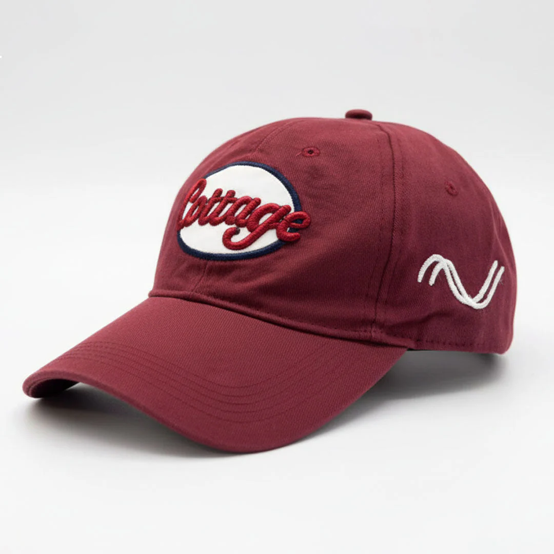 SLOVIC Men's Embroidered Cap- Maroon