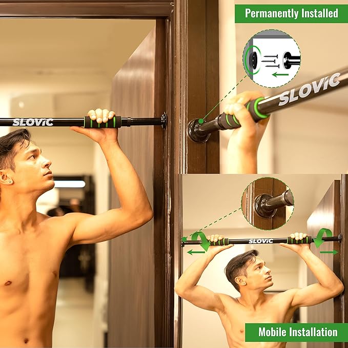 Slovic No Screw Pull Up Bar- 100 Kg - Image 4