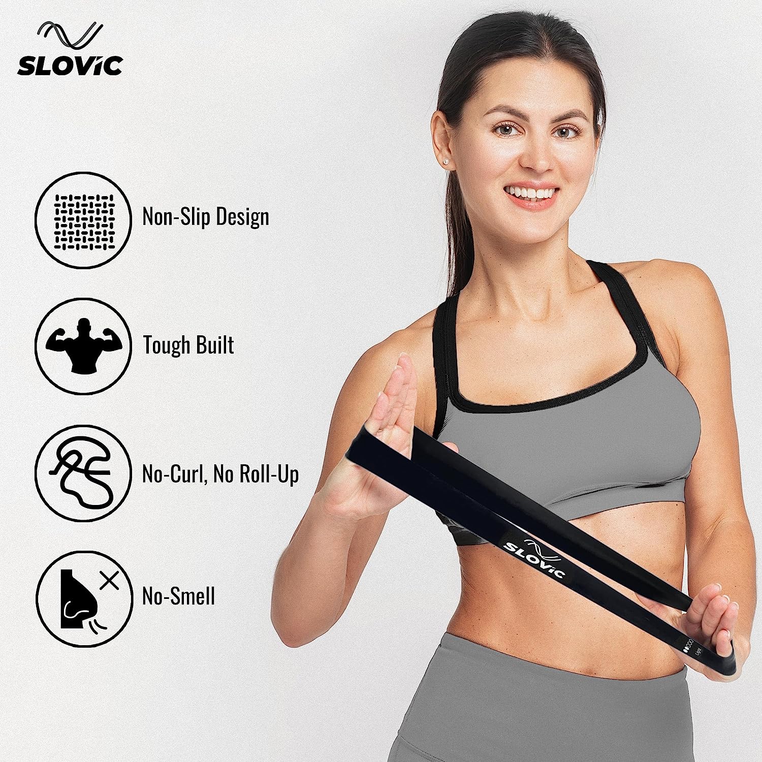 SLOVIC Resistance Bands Mini Loop -Set of 3 - Image 4
