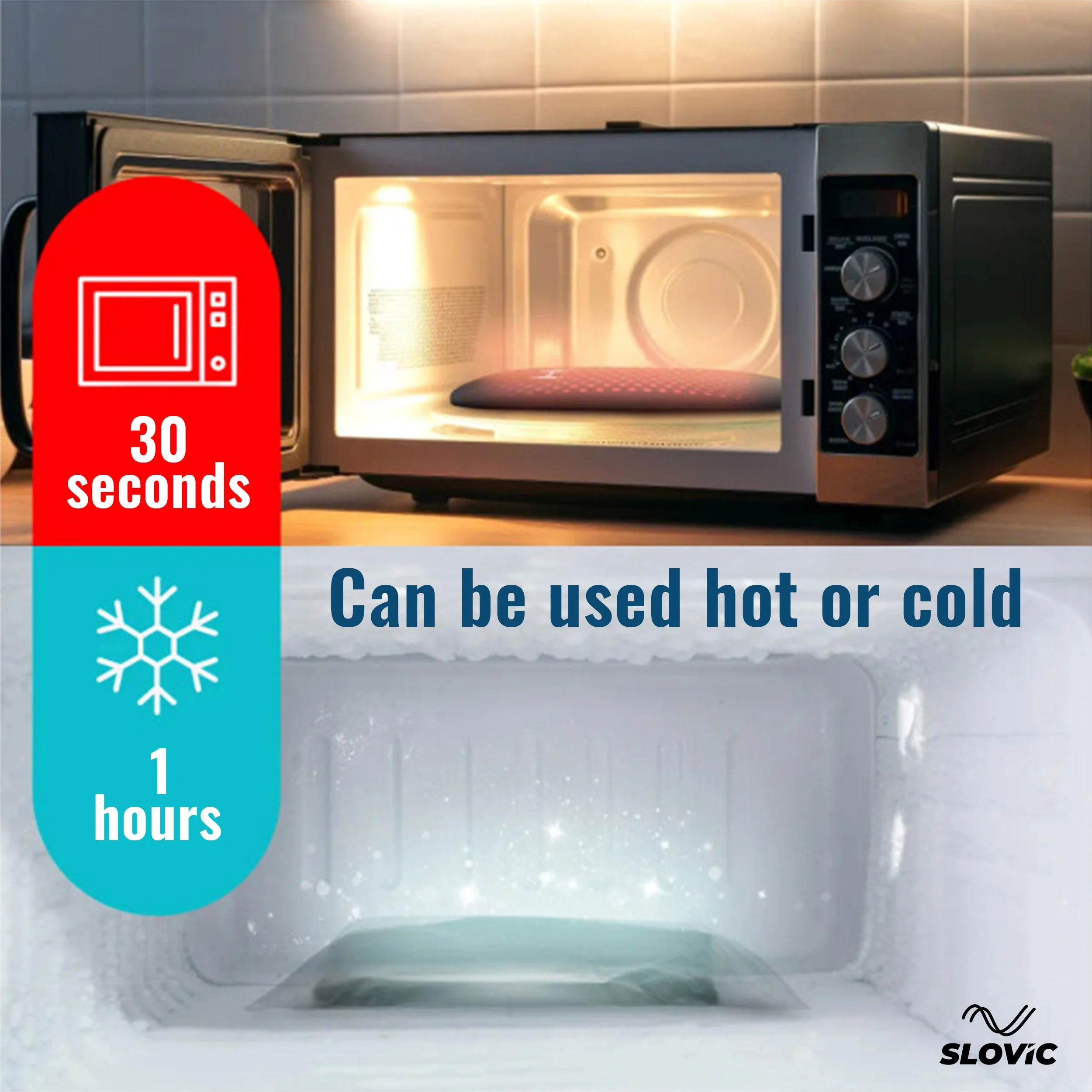 Slovic Reusable Hot & Cold Gel Pack for Pack of 2 - Image 6