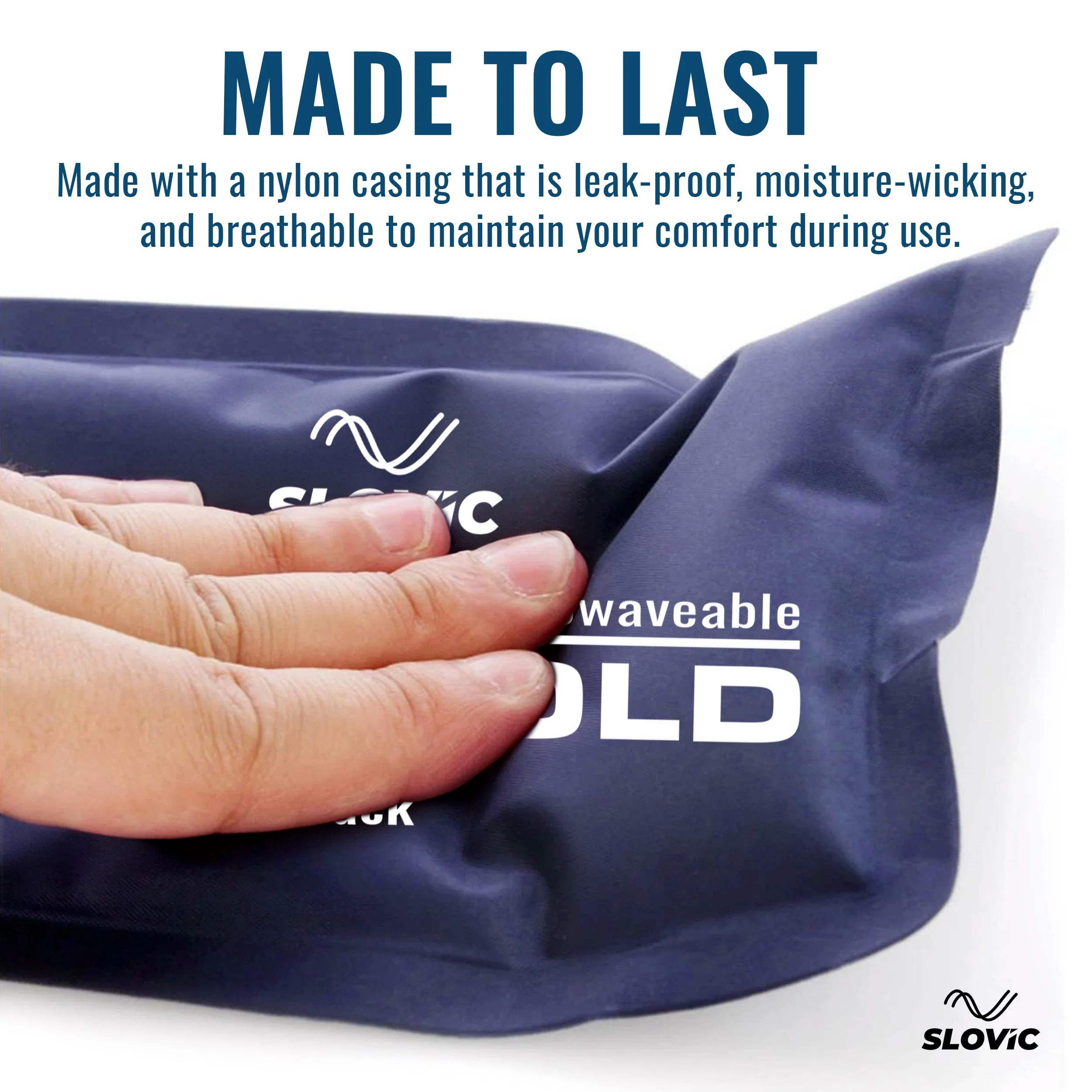 Slovic Reusable Hot & Cold Gel Pack for Pain Relief - Image 6